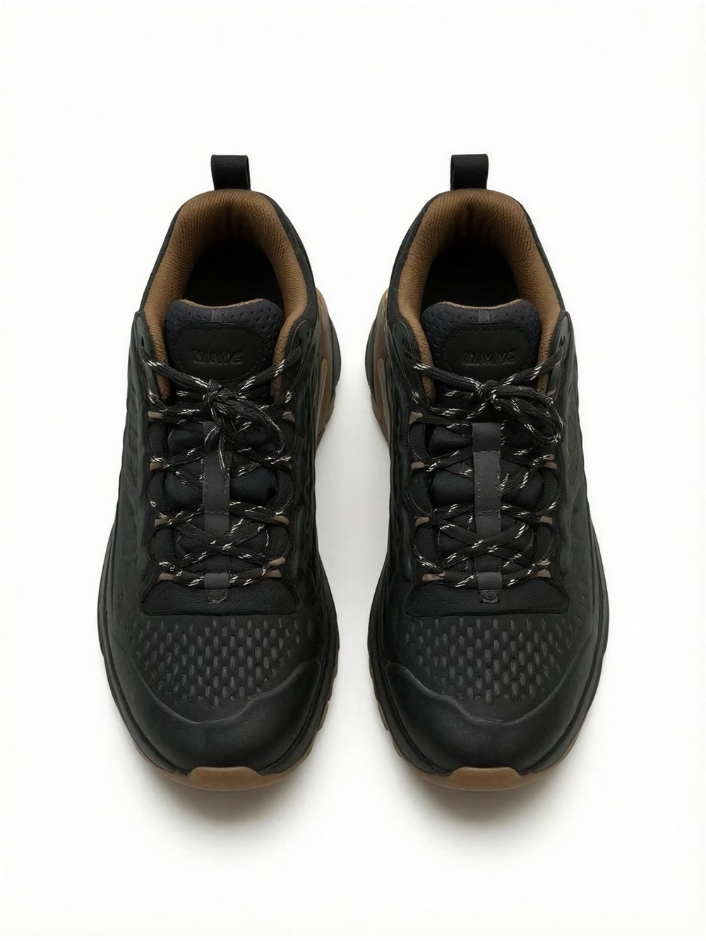 Men's Merrell FloatPro Outdoor Trail Shoes - Black and Brown Size 11.5